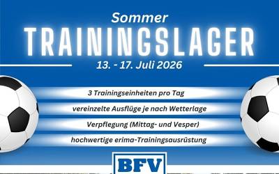 Sommer-Trainingslager 2026